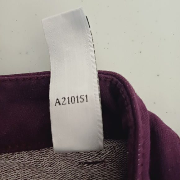 NWT Quacker Factory Jeans Bootcut Dream Jeannes Burgundy Sz 14 A210151 - Picture 6 of 7